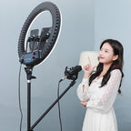 18 Inch LED Ring Light with Tripod Stand for Live Stream & Selfies - photo 1