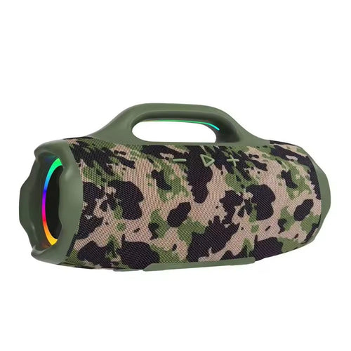 Bluetooth Speaker Portable Boombox RGB Light Waterproof Outdoor - photo 2