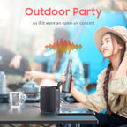 Portable Bluetooth Speaker Wireless Bass Mini Outdoor Loudspeaker - photo 3