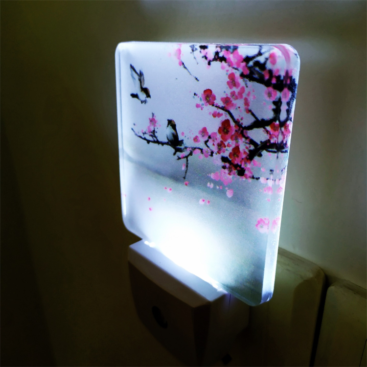 LED Night Light Auto Sensor Plug In Wall Lamp for Bedroom Hallway - photo 4