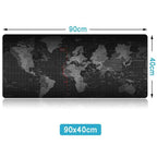 Large World Map Mouse Pad - Non-Slip Waterproof Gaming Desk Mat - photo 3