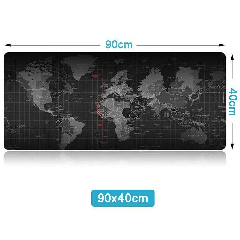 Large World Map Mouse Pad - Non-Slip Waterproof Gaming Desk Mat - photo 3
