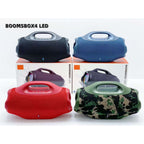 Bluetooth Speaker LED Boombox with RGB Lights, FM Radio, Portable - photo 2