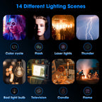 LED RGB Video Light 24+15W Portable Studio Light for Live Stream - photo 1
