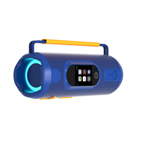 Bluetooth Speaker Touch Screen Waterproof LED Display FM Radio - photo 1