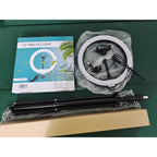 12 Inch Dimmable Ring Light with Tripod and Phone Clip for Selfies - photo 4