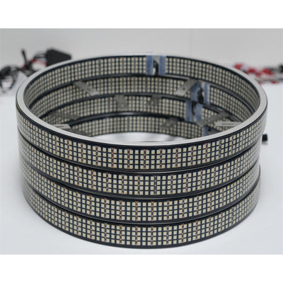 RGBW LED Wheel Ring Light 15/17 Inch with Bluetooth Remote Control - photo 1