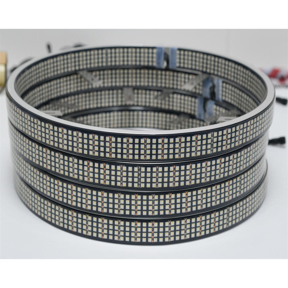 RGBW LED Wheel Ring Light 15/17 Inch with Bluetooth Remote Control - photo 2