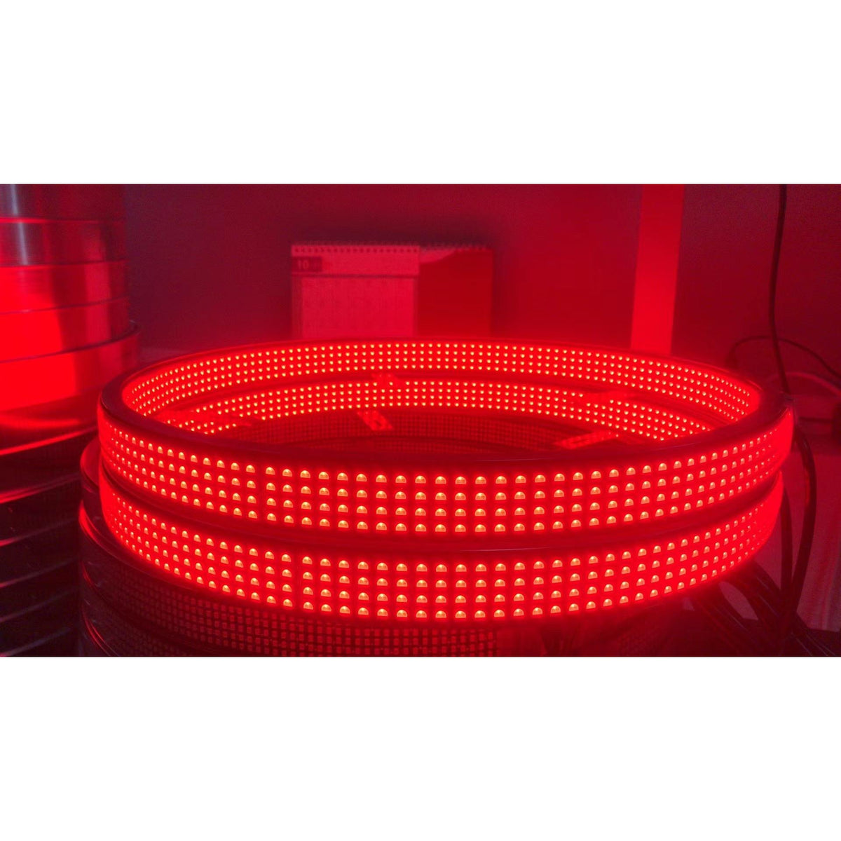 RGBW LED Wheel Ring Light 15/17 Inch with Bluetooth Remote Control - photo 4