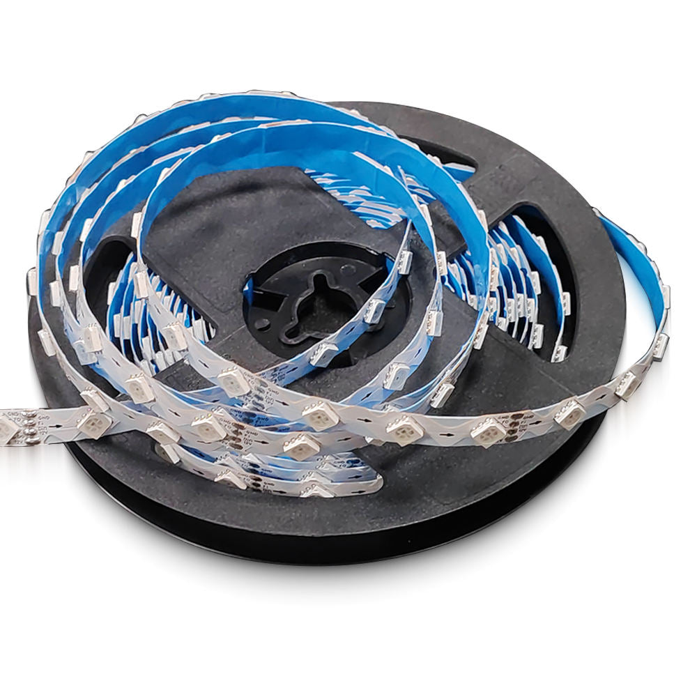 RGB LED Strip Lights SMD5050 Programmable S-Shaped Wave Design - photo 2