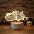 LED Night Light Touch Lamp for Kids - Small Plug In Home Light - photo 1