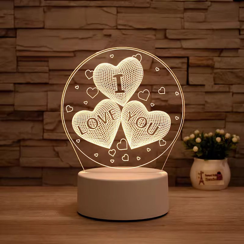 LED Night Light Touch Lamp for Kids - Small Plug In Home Light - photo 4
