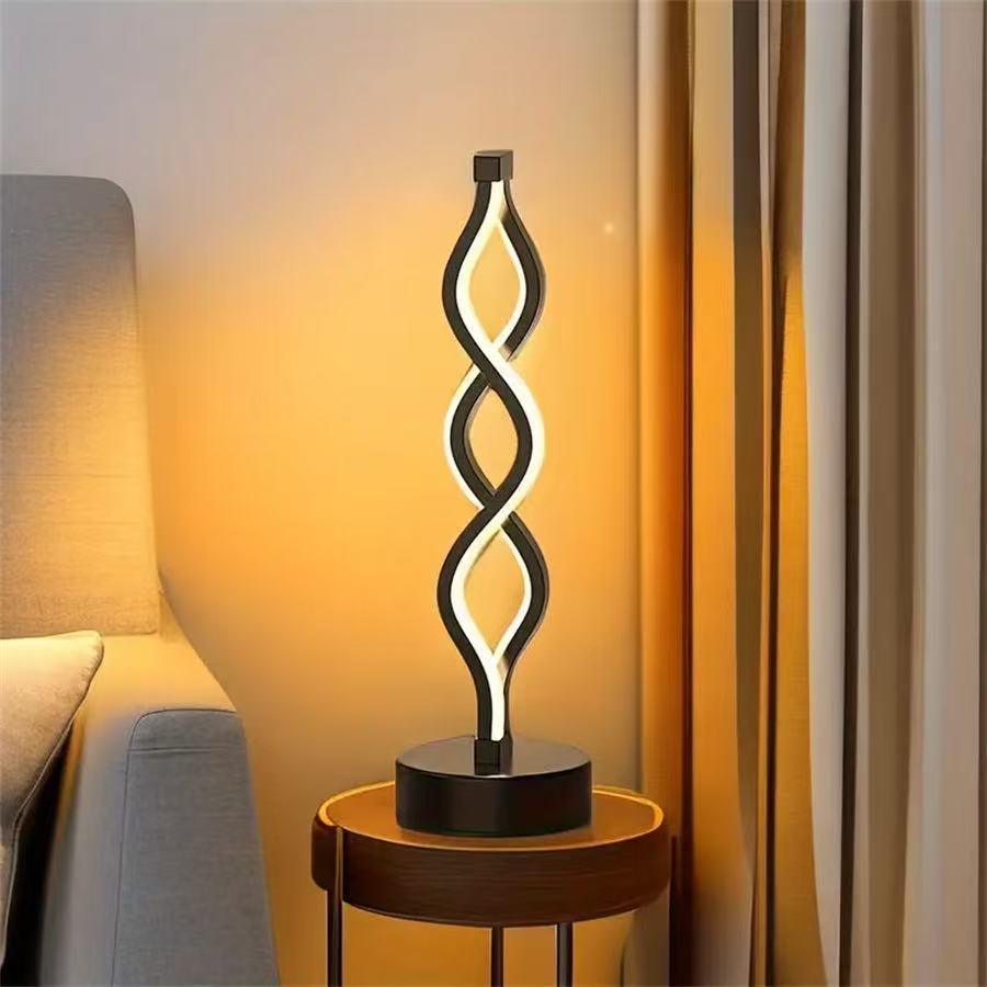 LED Night Light Bedside Table Lamp Warm Light USB Desktop Decor - photo 2