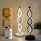 LED Night Light Bedside Table Lamp Warm Light USB Desktop Decor - photo 4