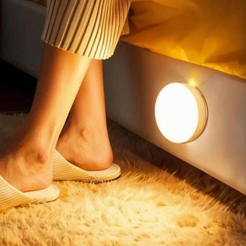 Motion Sensor LED Night Light Rechargeable Under Cabinet Lamp - photo 2