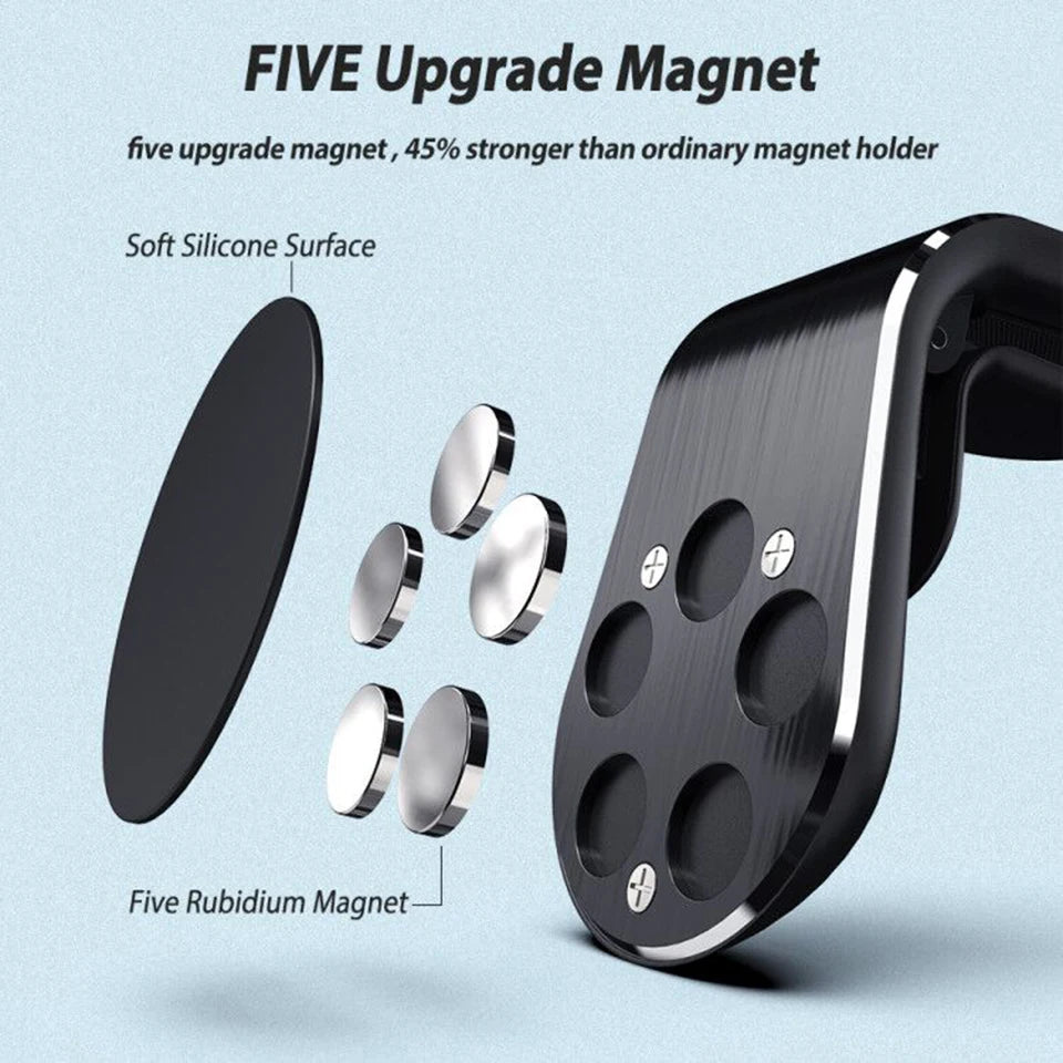 Air Vent Phone Mount Magnetic Car Holder for Dashboard Use Daily - photo 3
