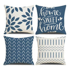 Linen Cushion Cover - Simple Modern Pillow Case for Sofa Home - photo 1