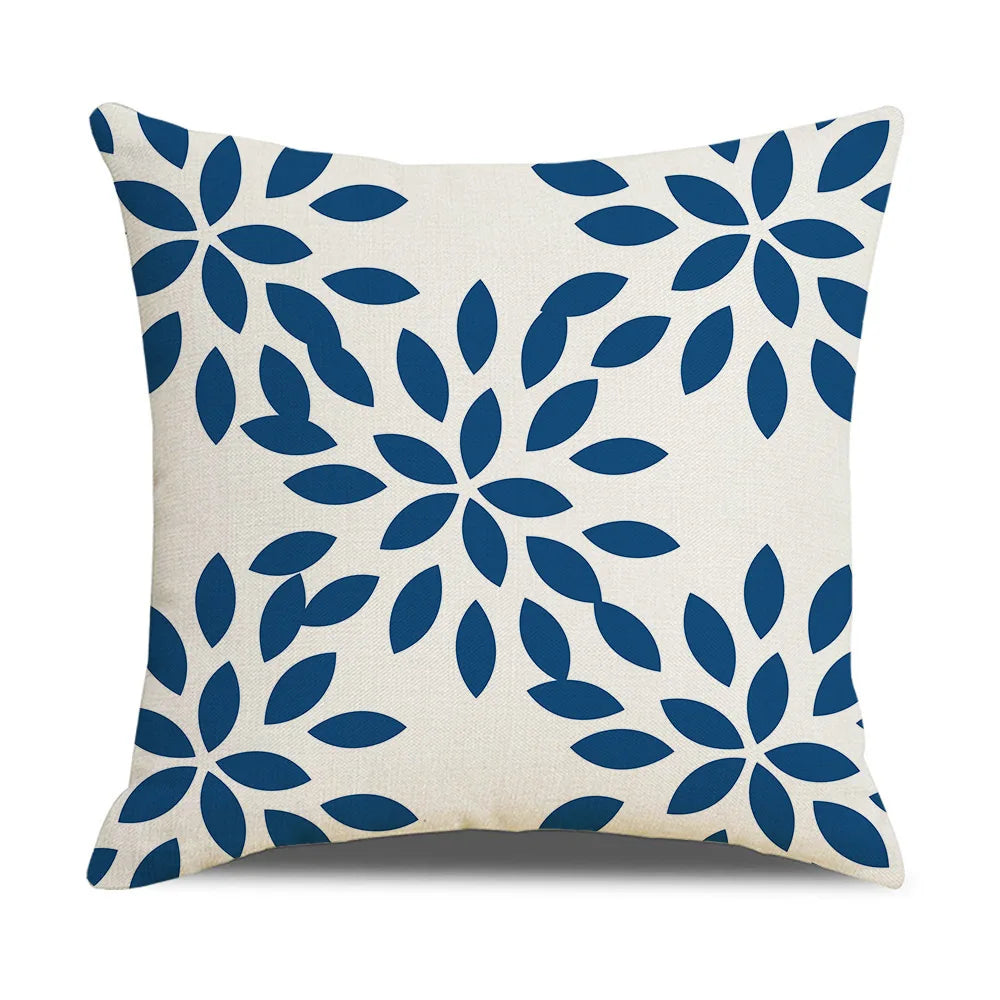 Linen Cushion Cover - Simple Modern Pillow Case for Sofa Home - photo 4