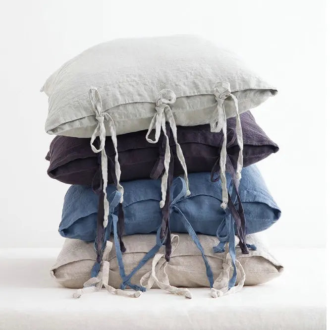 Nature Square Cushion Cover - Linen Style Pillowcase for Home - photo 2
