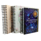 A5 Spiral Bound Hardcover Notebook with Linen Finish Logo Diary - photo 2