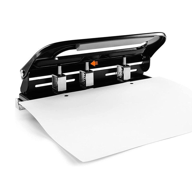 Three Hole Paper Punch - Office Hole Puncher for Documents & Files - photo 2