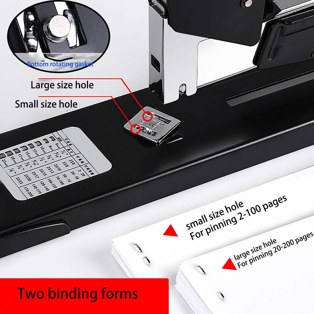 Heavy Duty Mini Metal Stapler for Office and Book Binding Tasks - photo 4
