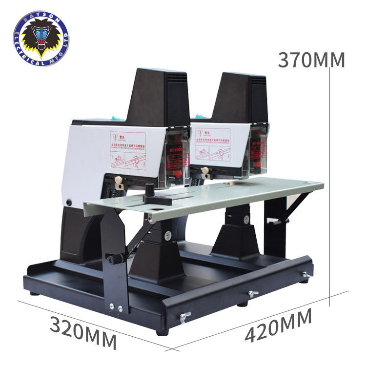 Electric Heavy Duty Stapler - Double Head Saddle Stitching Tool - photo 3