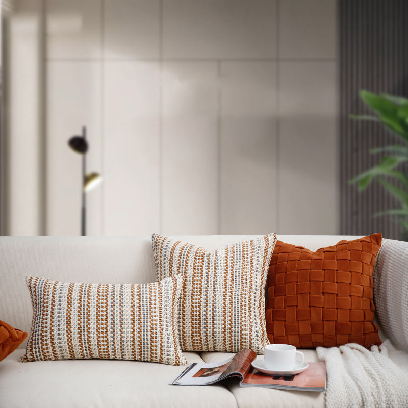 Velvet Cushion Covers for Living Room Sofa Decor Pillow Set Online - photo 4