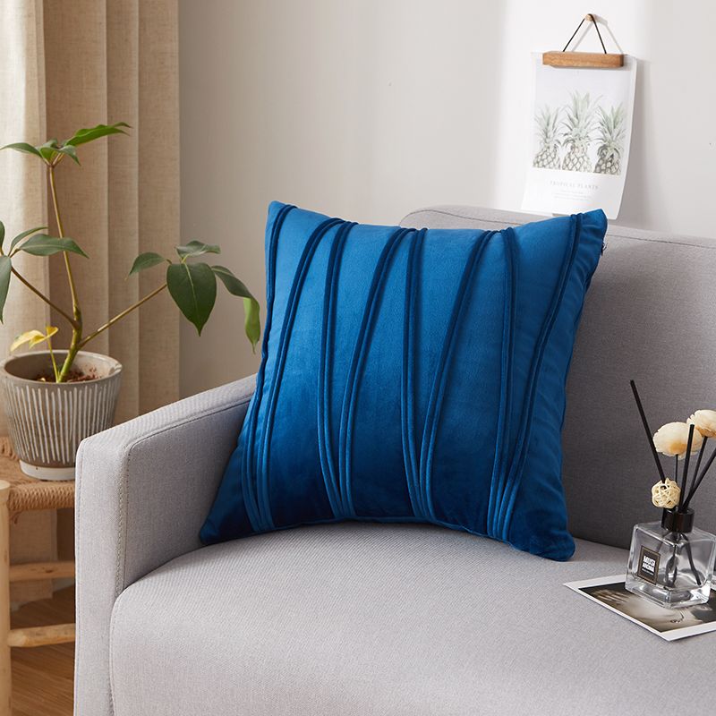 Velvet Cushion Cover 45x45 cm Luxury Sofa Throw Pillow Case Set - photo 2