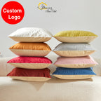 Velvet Cushion Cover - Soft Decorative Pillow Case for Home Decor - photo 1
