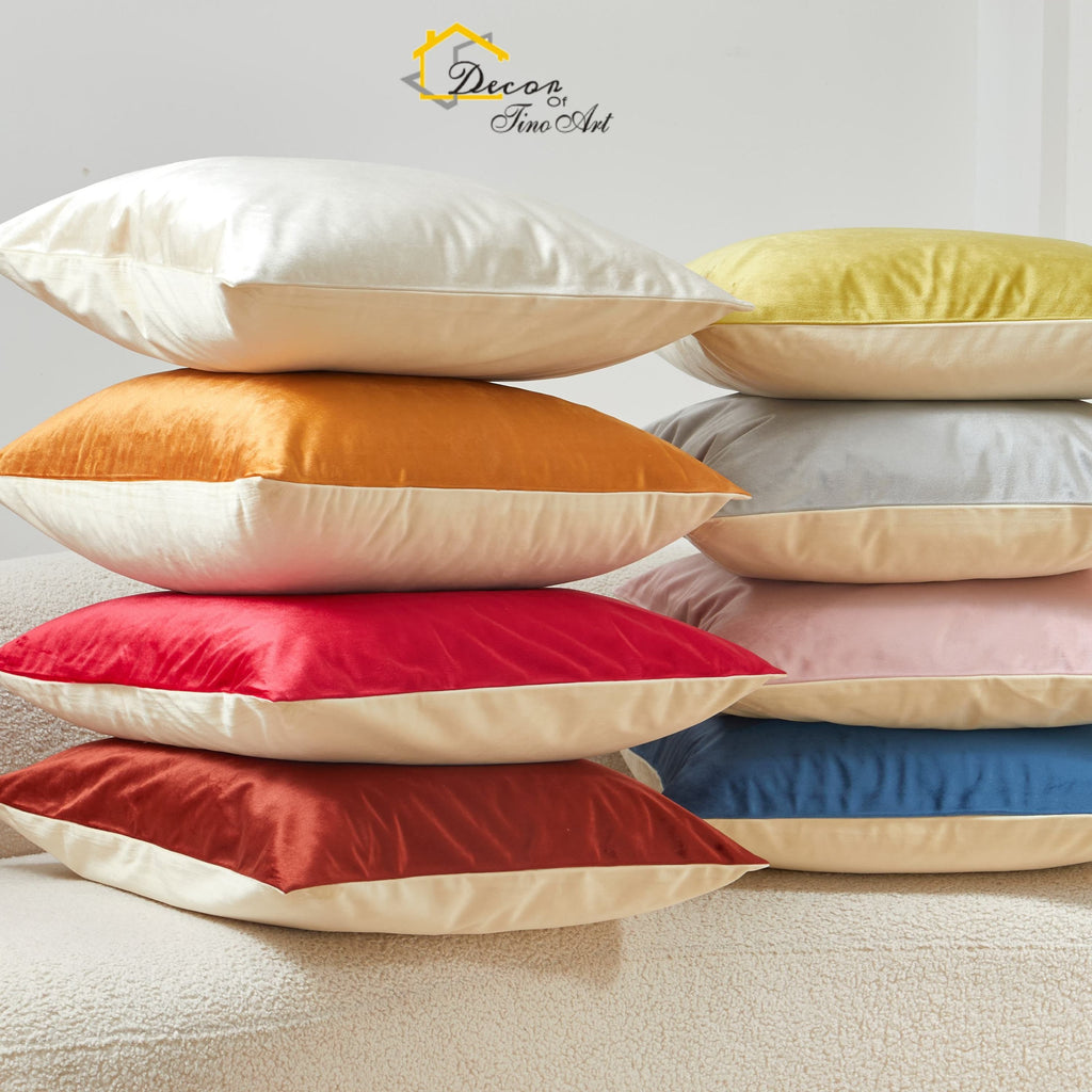 Velvet Cushion Cover - Soft Decorative Pillow Case for Home Decor - photo 2