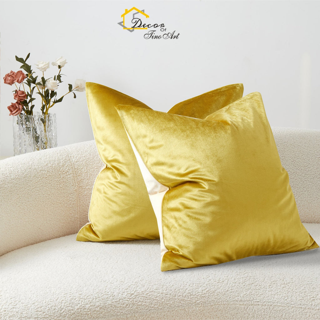 Velvet Cushion Cover - Soft Decorative Pillow Case for Home Decor - photo 4