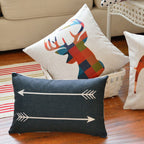 Custom Embroidered Cushion Cover - Personalised Linen Style Pick - photo 1