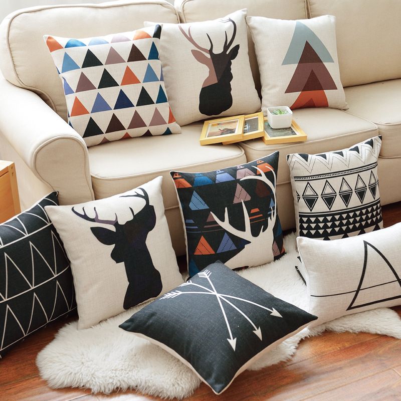 Custom Embroidered Cushion Cover - Personalised Linen Style Pick - photo 2