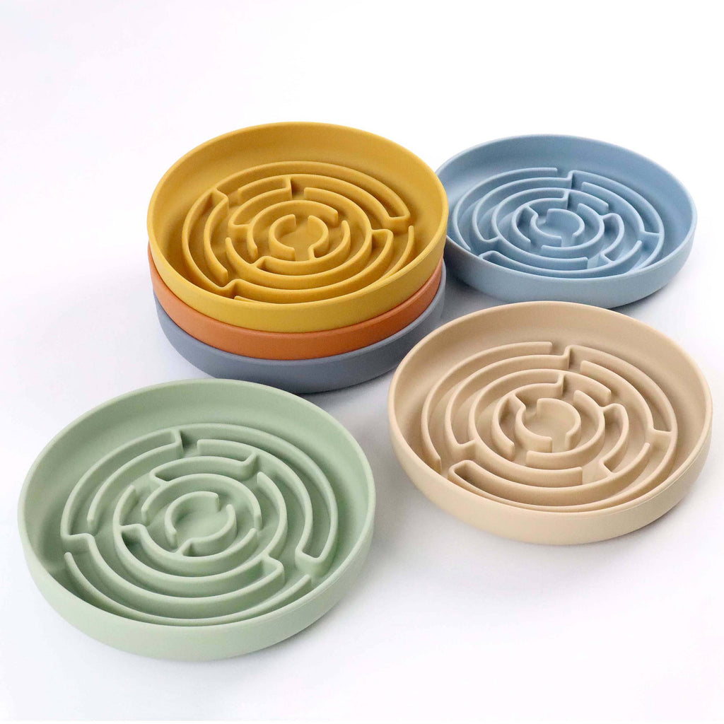 Slow Feeder Dog Bowl - Maze Puzzle Design for Healthy Eating - photo 2