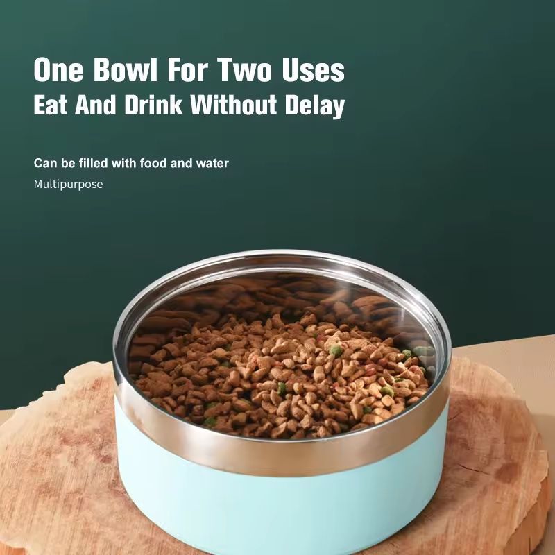 Personalized Name Stainless Steel Pet Bowl - Dog & Cat Feeder - photo 4