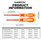 VDE Insulated Screwdriver Set - 1000V Electrician Tools Kit UAE - photo 4
