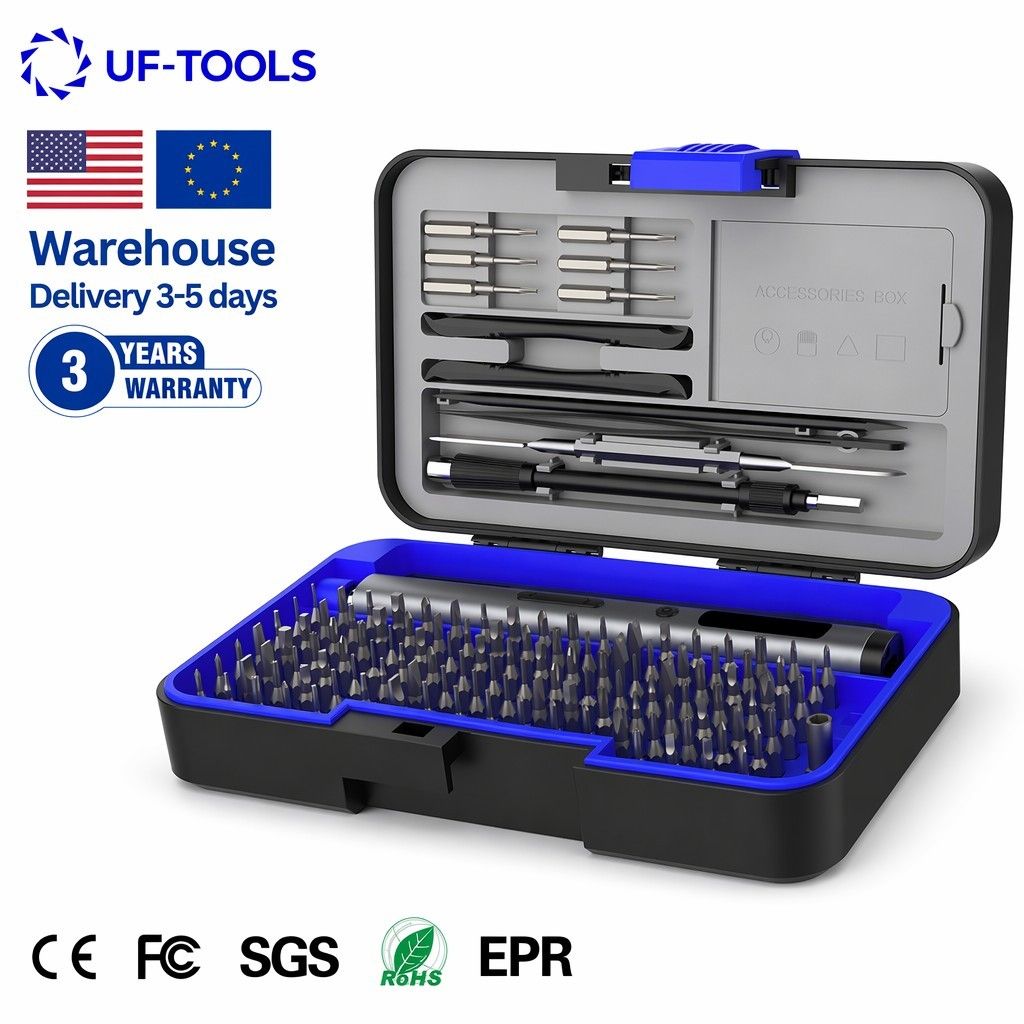167 in 1 Electric Precision Screwdriver Set with Digital Display - photo 2