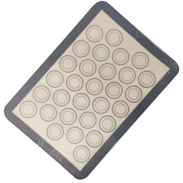 Square Silicone Macaroon Baking Mat - Non-Stick Reusable Tray Liner - photo 2