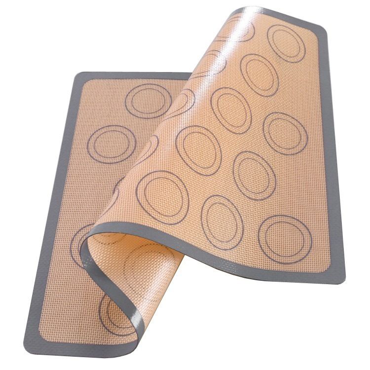 Square Silicone Macaroon Baking Mat - Non-Stick Reusable Tray Liner - photo 3