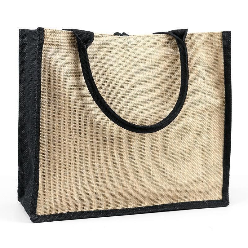 Jute Tote Bag – Reusable Eco-Friendly Shopping Bag for Everyday Use - photo 2
