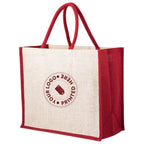 Jute Tote Bag – Reusable Eco-Friendly Shopping Bag for Everyday Use - photo 4