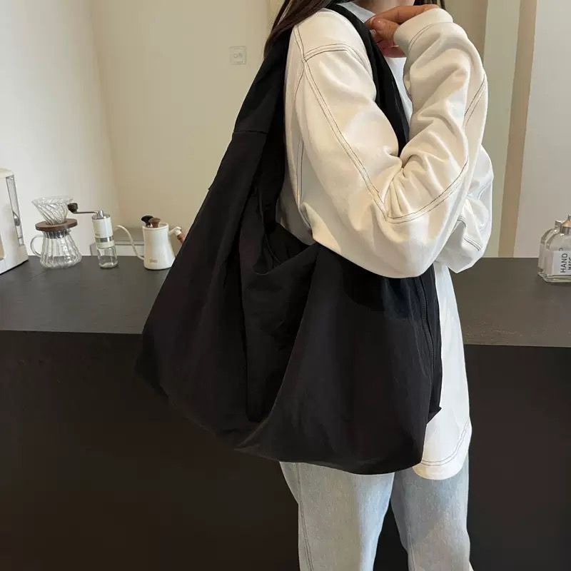 Nylon Crossbody Bag for Women - Spring Summer Large Capacity Tote - photo 4