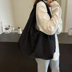 Nylon Crossbody Bag for Women - Spring Summer Large Capacity Tote - photo 4