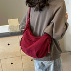 Nylon Crossbody Bag for Women - Multi Pocket Shoulder Sling Bag - photo 3