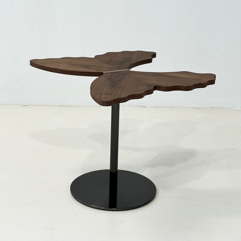 Wooden Side Table Handcrafted Solid Wood Coffee Table for Living Room - photo 3