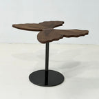 Wooden Side Table Handcrafted Solid Wood Coffee Table for Living Room - photo 3