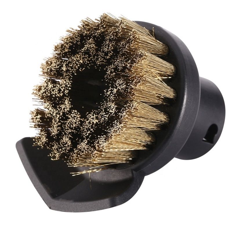 Copper Brush Steamer Scraper Attachment for Steam Cleaner Tools - photo 4