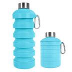 Collapsible Travel Bottle - Large Capacity Silicone Water Bottle - photo 2