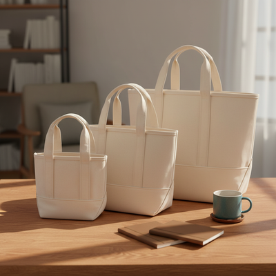 Canvas Tote Bag - Foldable Reusable Shopping Bag for Travel & Gifts - photo 1